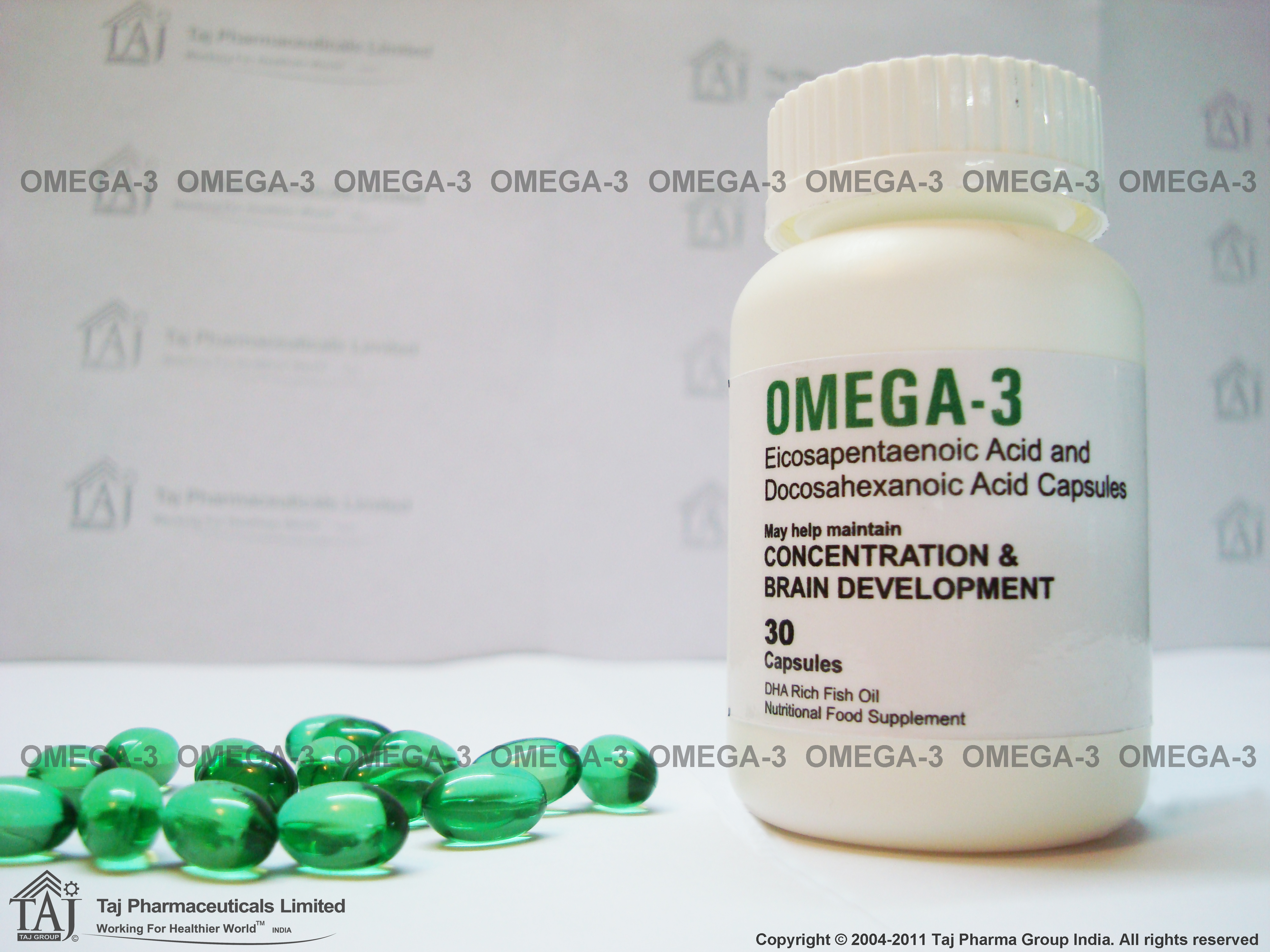 Omega 3 30 Mg Capsules manufacturer Generics exporter Omega 3